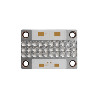 37x26mm 365nm 92W 11-13W / Cm2 โมดูล COB UV สําหรับการตรวจสอบ UV การรักษา UV
