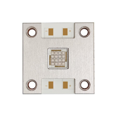 30x30mm 365nm 48W 14-16W / Cm2 LED UVA Chip Board COB โมดูล UV สําหรับการตรวจสอบ UV UV การรักษา