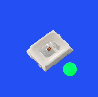 SMD2835 2.8x3.5mm สีเขียว 520- 525nm 8-12LM 120 องศา เลนส์โปร่งใส PCT แบรคเก็ต ไดโอด์ ไลท์