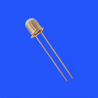 370nm TO46 UV LED Light โลหะปิด Dip UVA Diode สําหรับเครื่องตรวจจับแสง