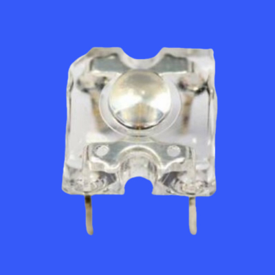 0.5W Amber Color Super Flux Piranha LED การป้องกันชิปเซ็นเนอร์ที่บูรณาการ 80 องศา 5 มม.