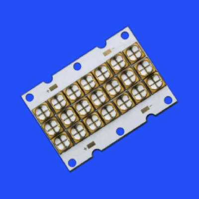 50*35mm 5035 365nm 150-250W 60deg UVA Array UV Module สําหรับบรรจุแผ่น PCB