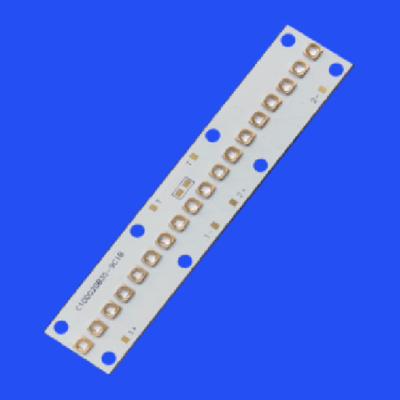 100*20mm 10020 365nm 30-50W 30deg 60deg UVA LED Array Module สําหรับการตรวจจับแสงสว่าง